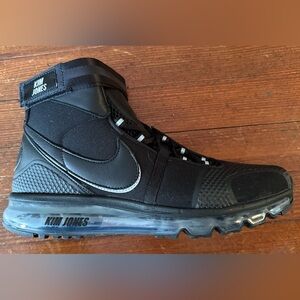 Nike x Kim Jones Air Max 360 Black High-Top Sneakers